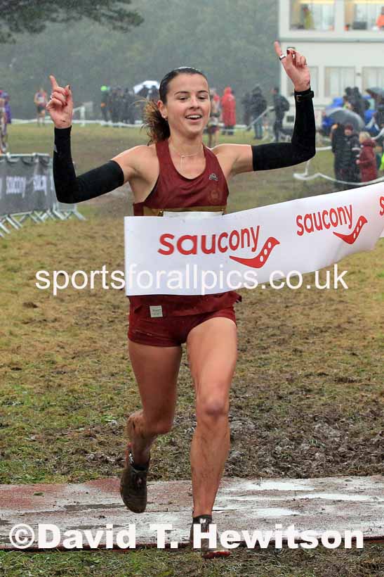 Senior Womens 2023 National Cross Country Relays, Berry Hill Park, Mansfield.  Photo: David T. Hewitson/Sports for All Pics